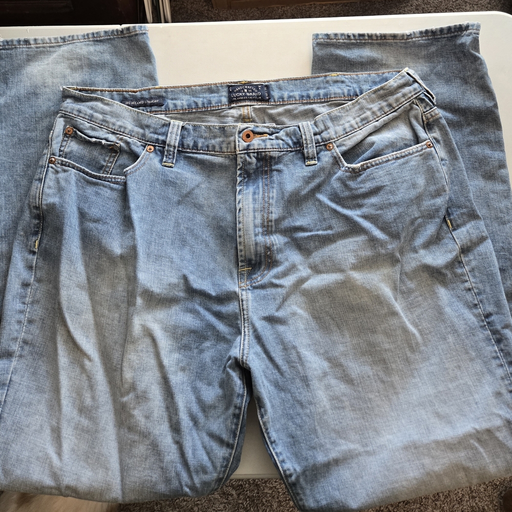 Lucky Brand Sky Blue Relaxed Jeans